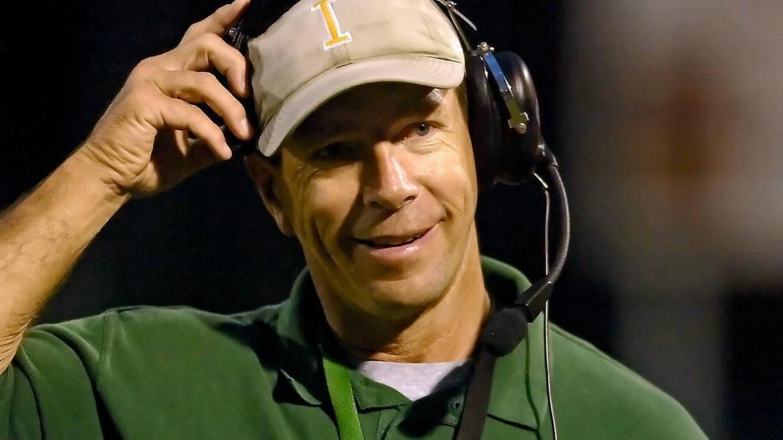 Tom Knotts, shown here during his final season as coach at Independence in 2009, has coached Dutch Fork (S.C.) since 2010.