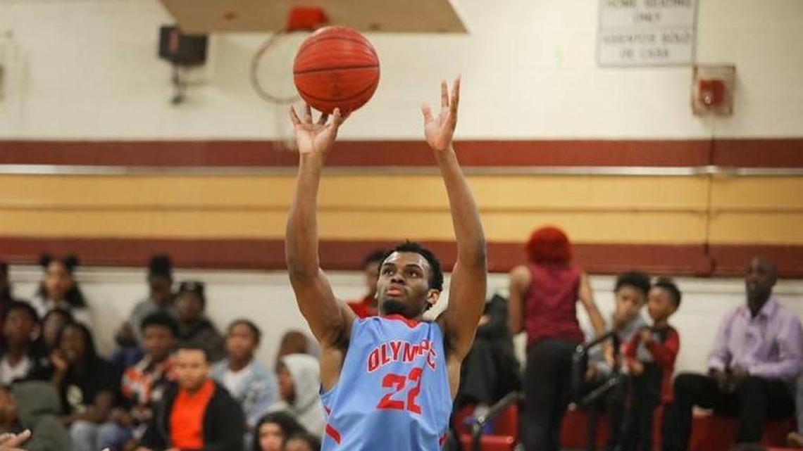 Jalen Harris and Olympic whipped Fayetteville Northwood Temple at the PEACE tournament at J.C. Smith
