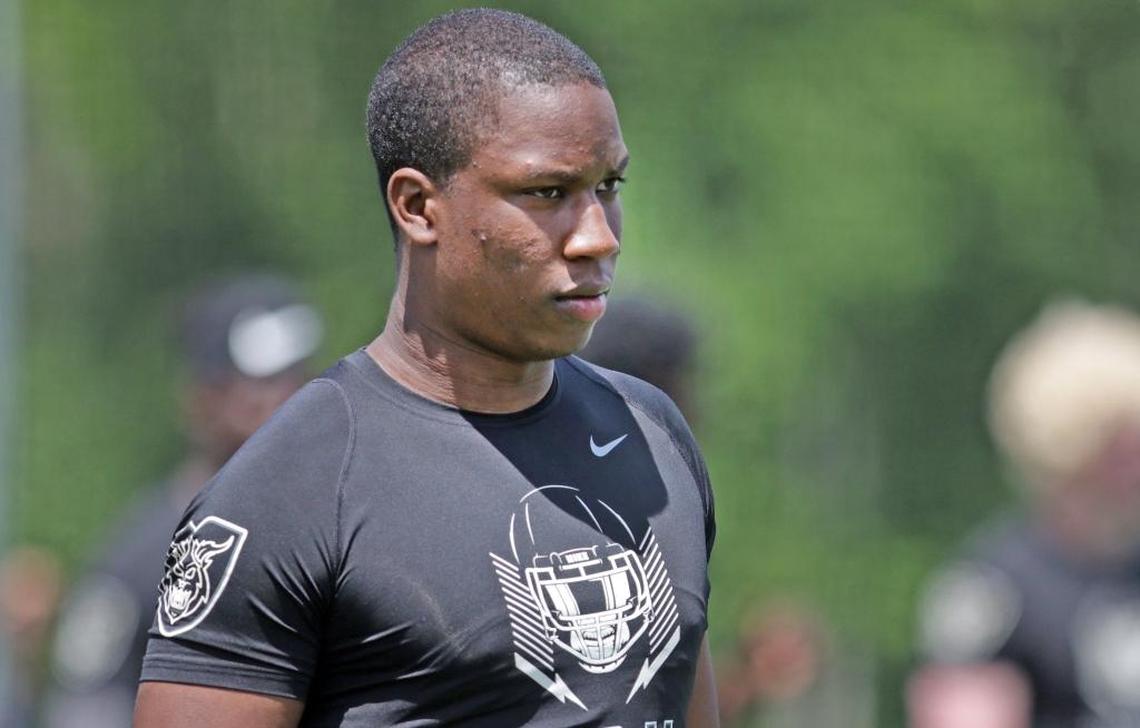 West Forsyth defensive end KJ Henry is still deciding where he’ll go to college.