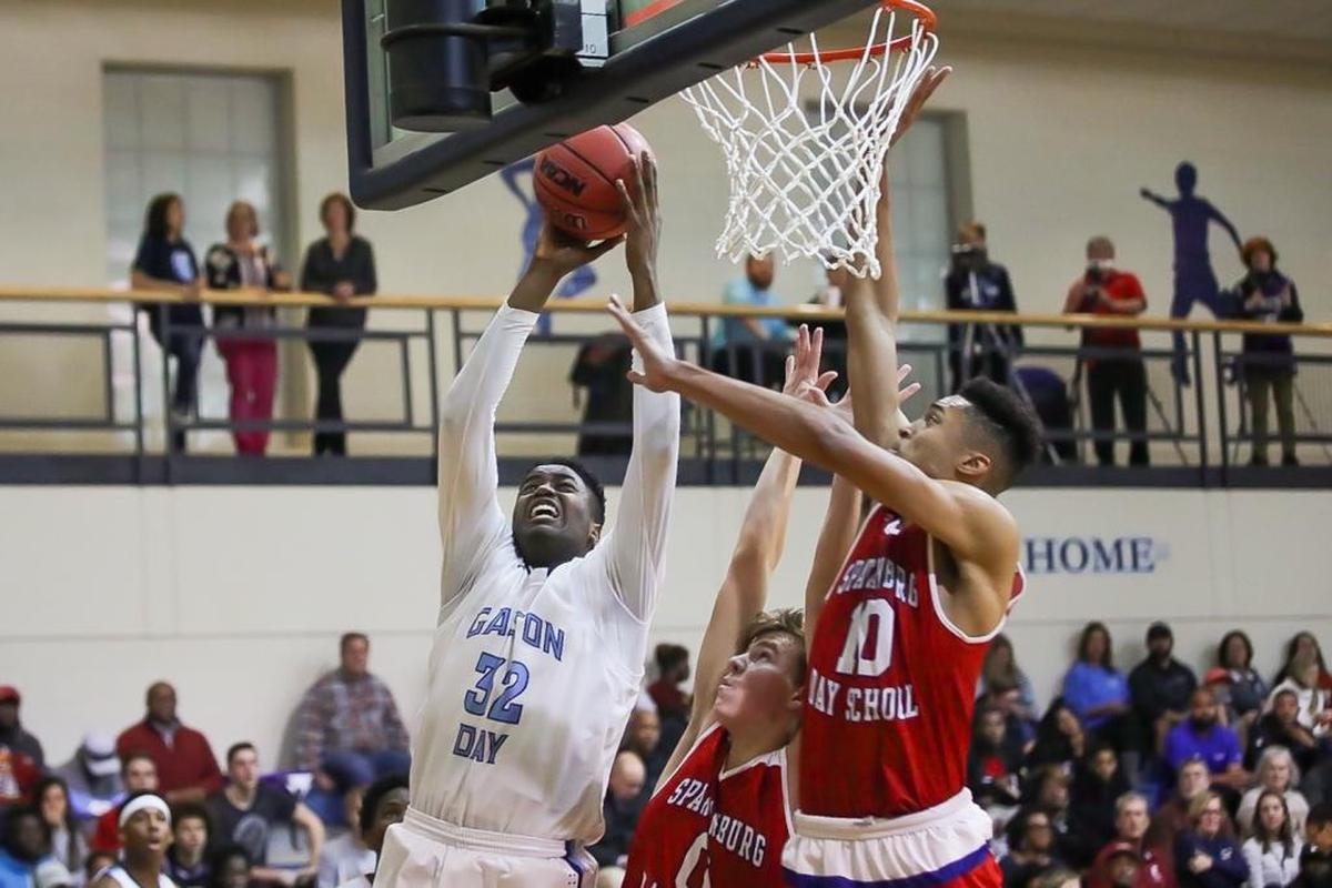 Gaston Day’s Demi Adelekun (32) is a Charlotte Observer #BIG5 high school basketball player of the week