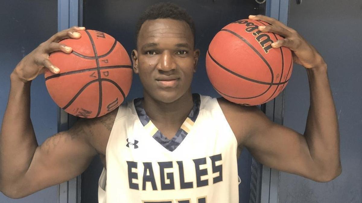 Concord First Assembly’s Cheick Traore is a 16-year-old sophomore from the Ivory Coast who is flashing college potential for the Eagles