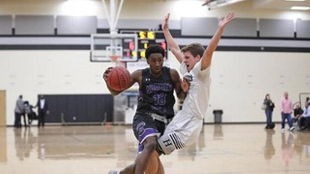 Ardrey Kell guard David Kasaganay (left) is a senior signed to Navy