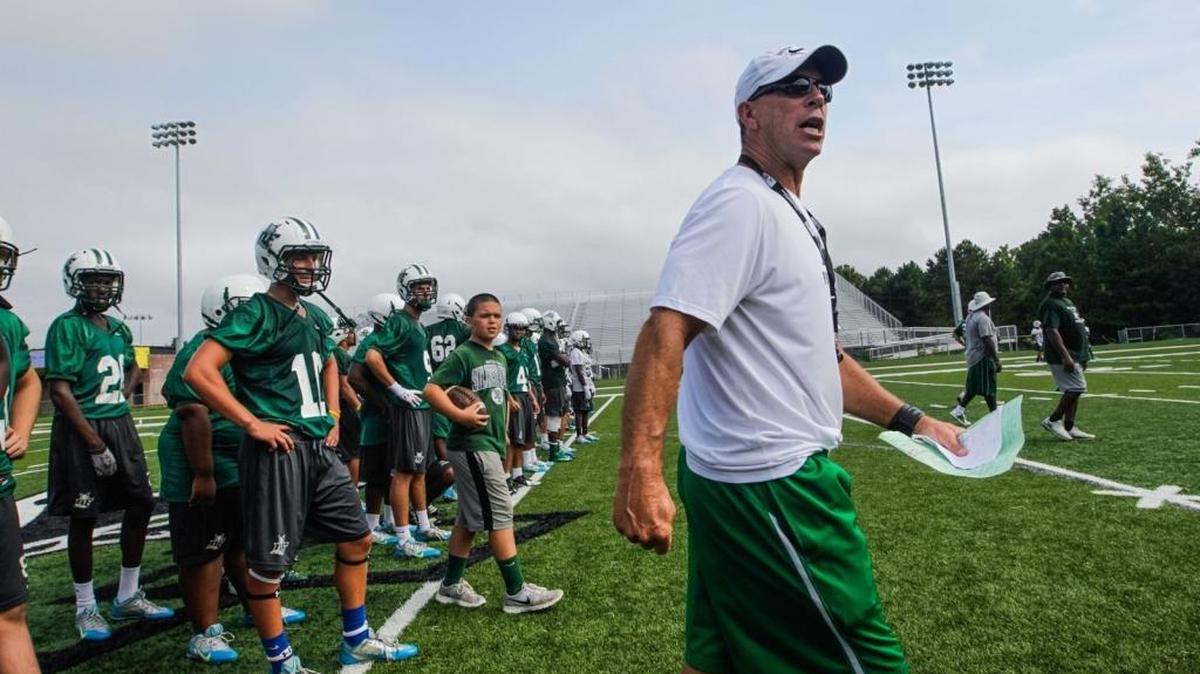 Dutch Fork football coach Tom Knotts and the Silver Foxes will host Independence Friday night in Irmo, S.C. Knotts formerly coach at Independence, where he led the Patriots to six state championships.
