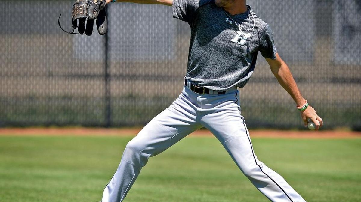 Hough High pitcher Nick Swiney is the MECKA pitcher of the year