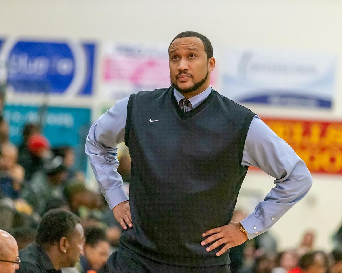Independence High coach Preston Davis