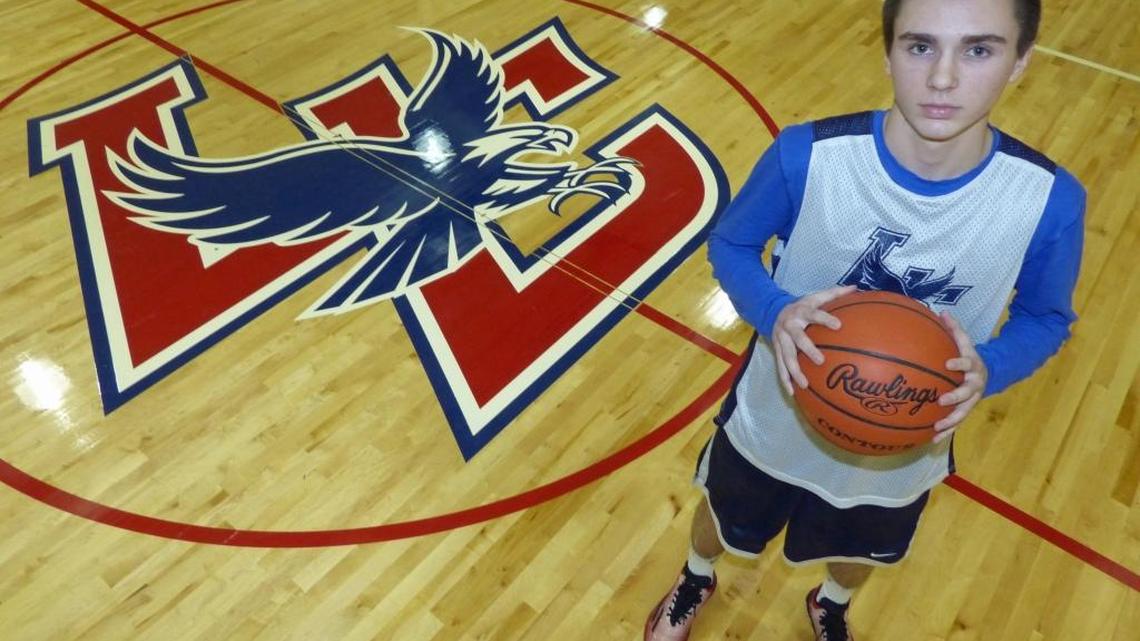 Lincoln Charter point guard Kody Shubert is a boys basketball player to watch in Lincoln County. CREDIT: Bill Kiser/Special for the Observer