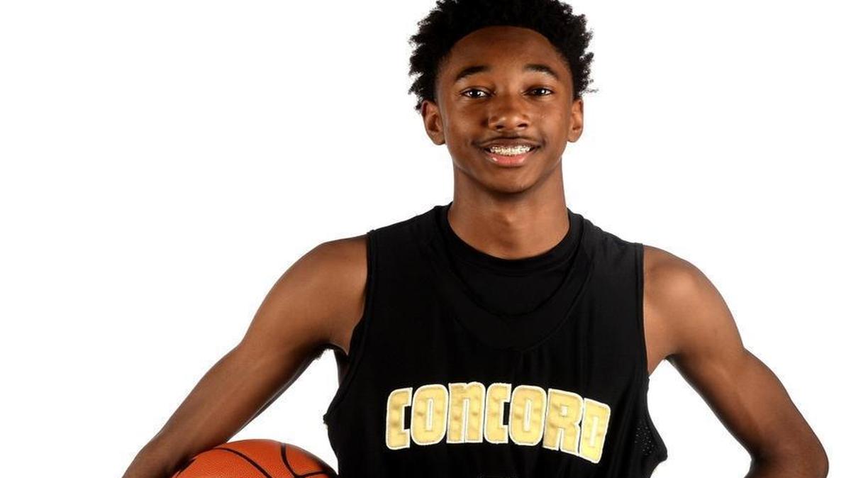 Concord's Rechon Black on Friday, October 16, 2015.