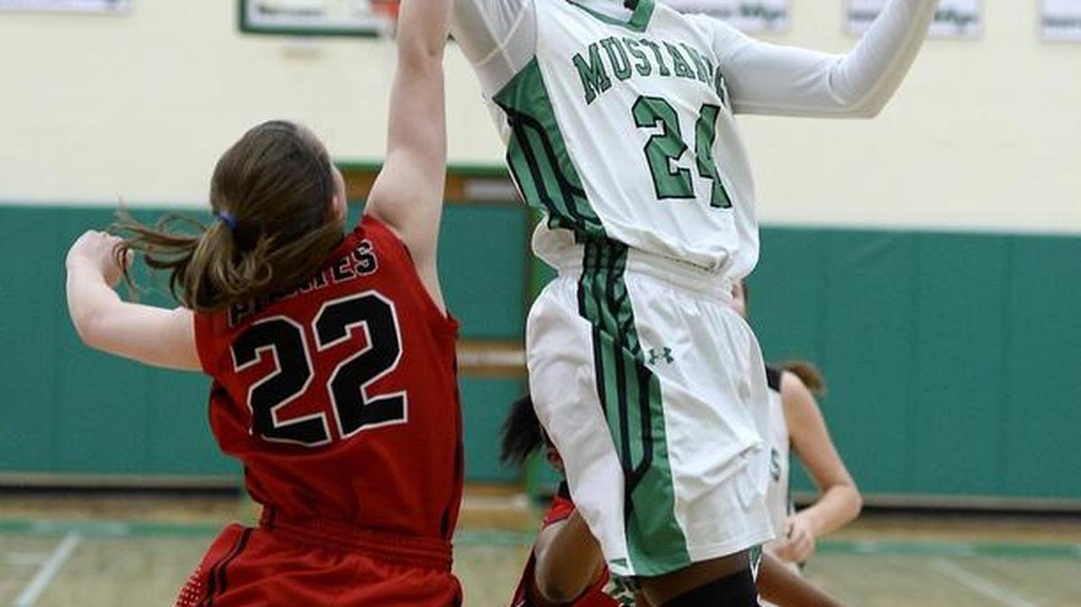 Myers Park guard Chanin Scott (24) is a 2015-16 Observer girls basketball player to watch