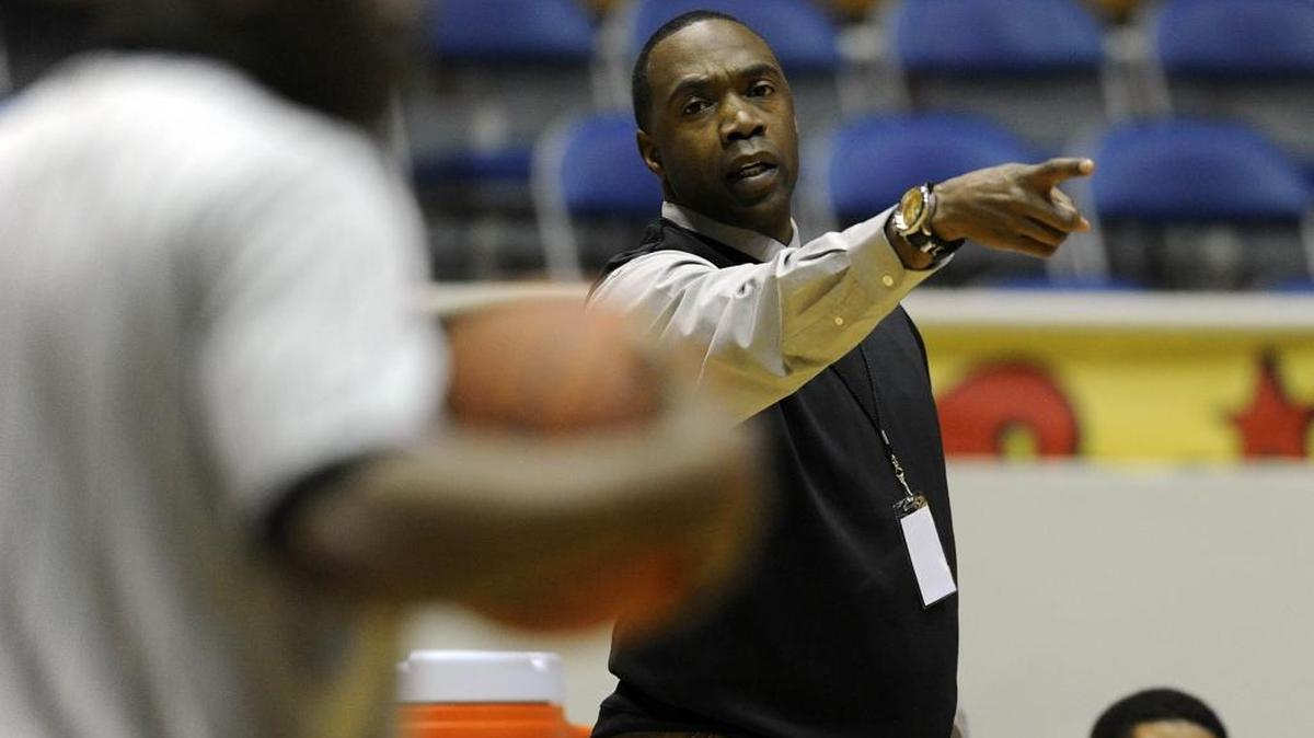 Northside Christian coach Byron Dinkins will take his young Northside Christian team to the second Phenom National Showcase event in the Winston-Salem area Friday and Saturday David T. Foster III - dtfoster@charlotteobserver.com