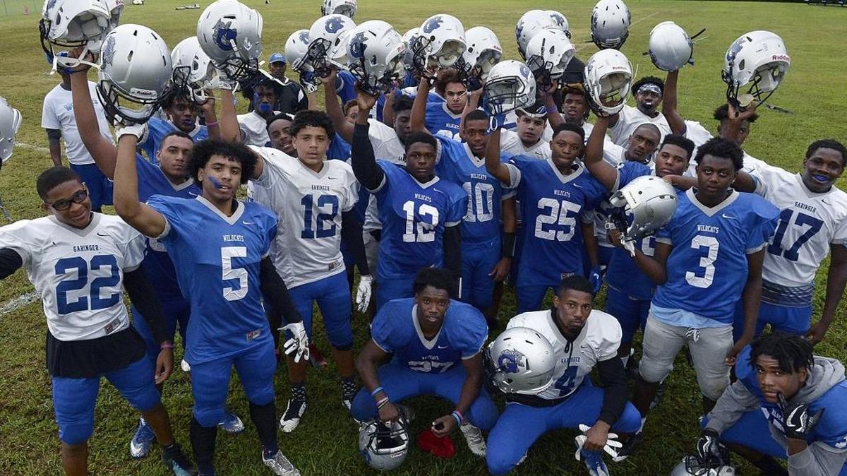 Garinger High, which ended a six-year losing streak this month, plays Friday in Cabarrus County against Hickory Ridge. Many CMS teams are playing Thursday due to a jewish holiday.