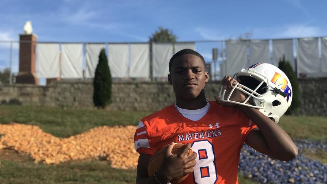Marvin Ridge senior quarterback Bryce McLain has helped the Mavericks to an 8-0 start and a date Friday with N.C. 3AA state champion Weddington