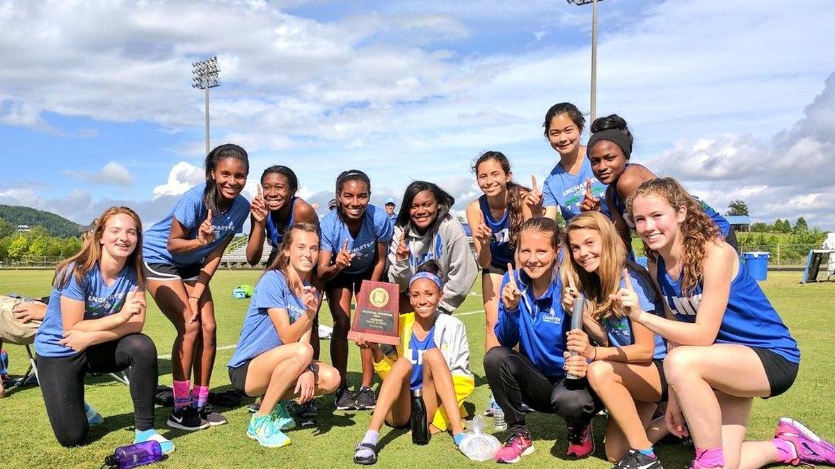 Lake Norman Charter’s girls track team made history Saturday