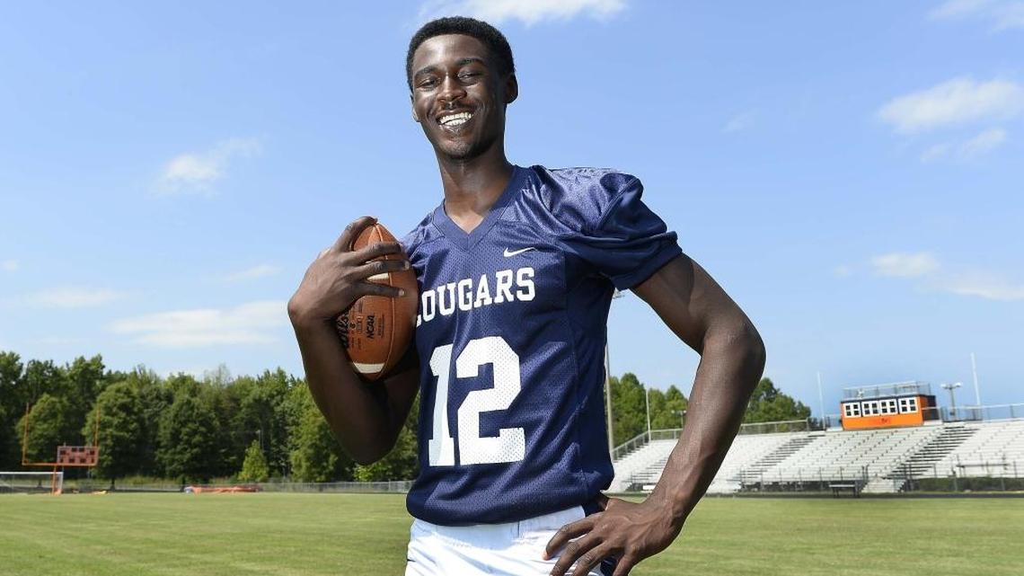 Vance High senior quarterback Kingsley Ifedi threw for 343 yards, six touchdowns and ran for 152 yards in the Cougars’ 41-34 overtime win at West Mecklenburg.