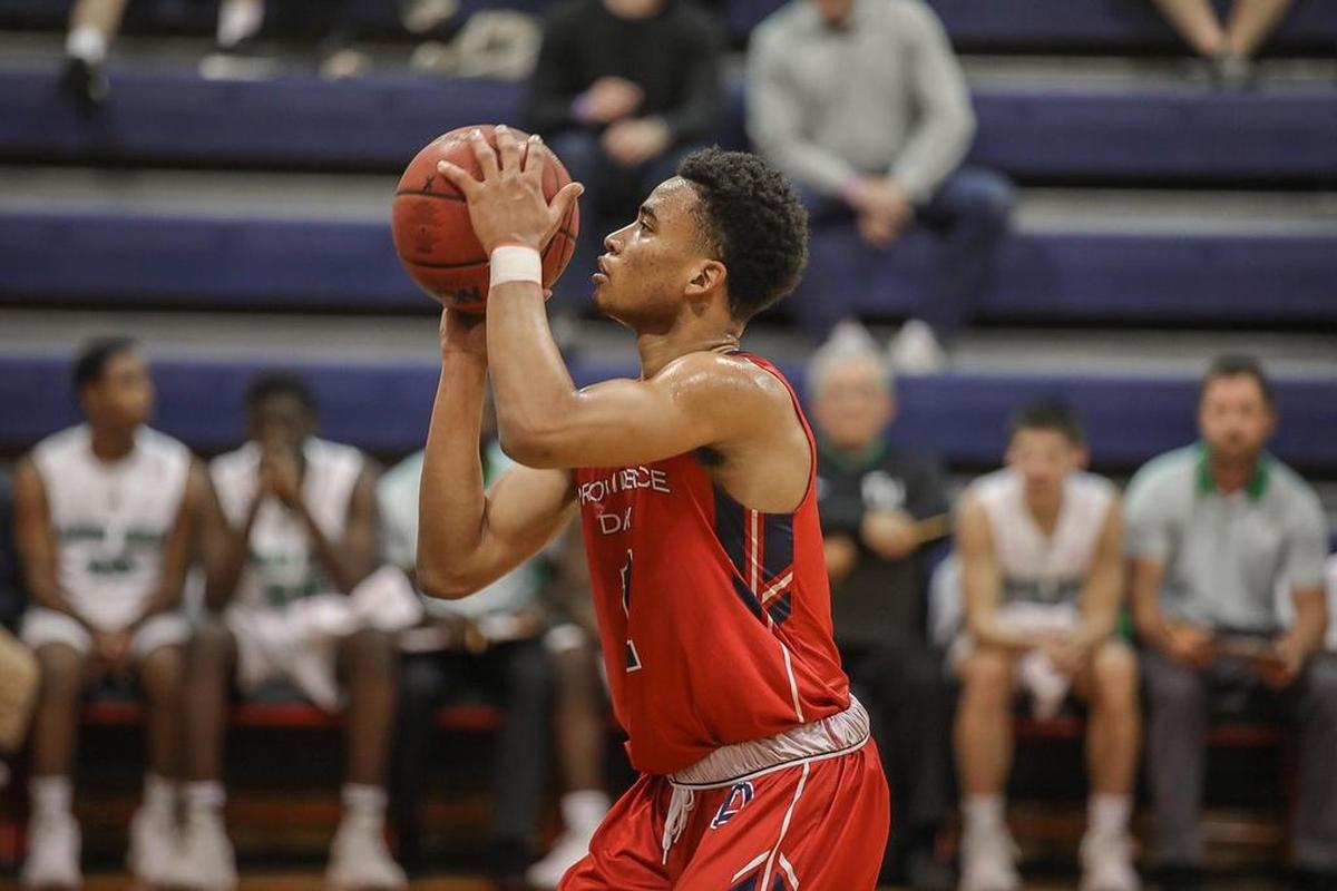 Providence Day basketball star Devon Dotson takes a foul shot against Fort Myers at the 2017 Hoodie's House high school tournament on Wednesday, Dec. 27, 2017.