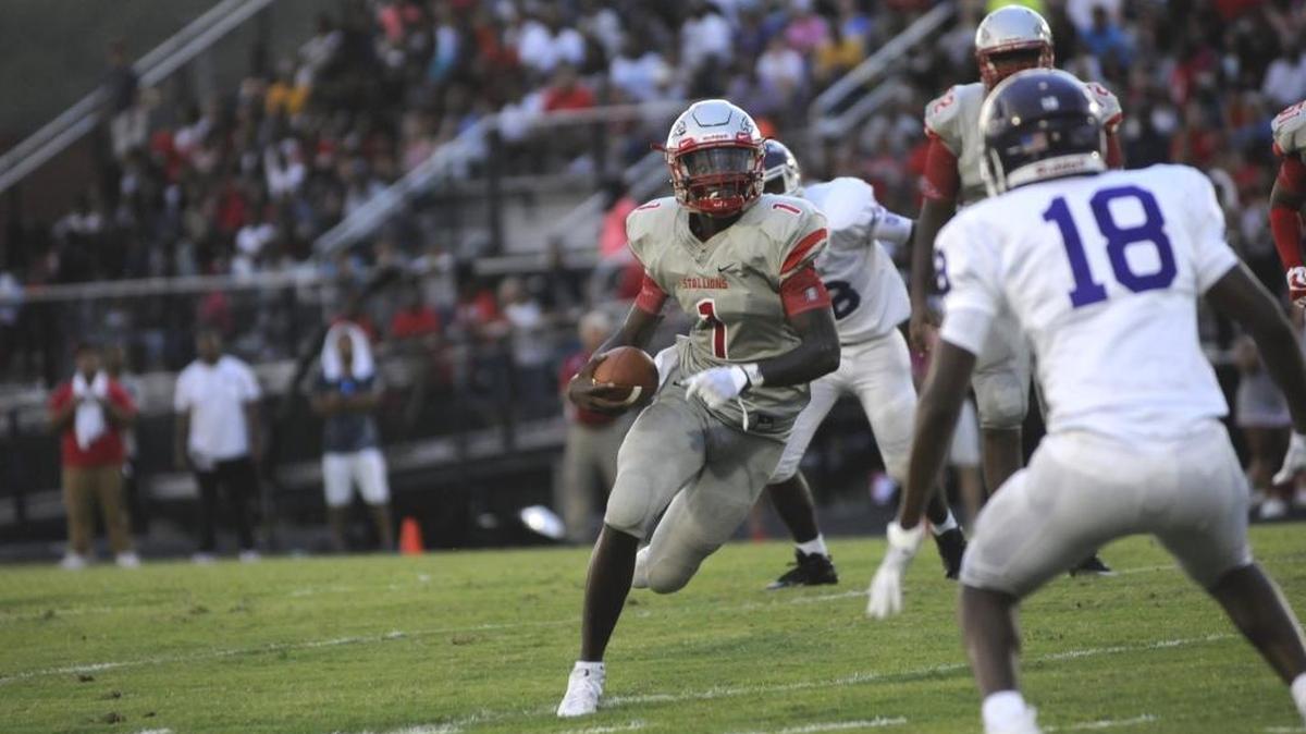 Rock Hill South Pointe QB Derion Kendrick had a perfect night passing last week