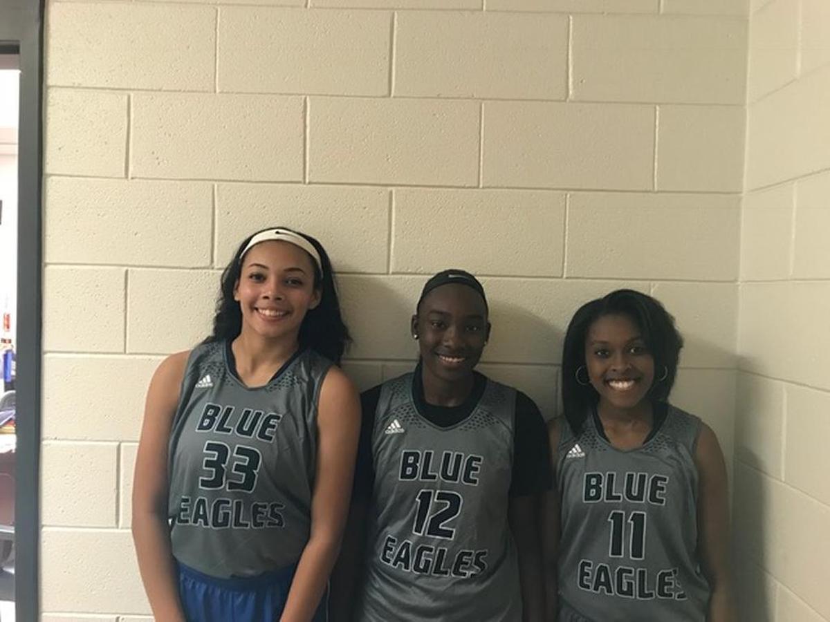 Renee Carter, Aylesha Wade and Amber Lipsomb are three key players for No. 15 Clover this season