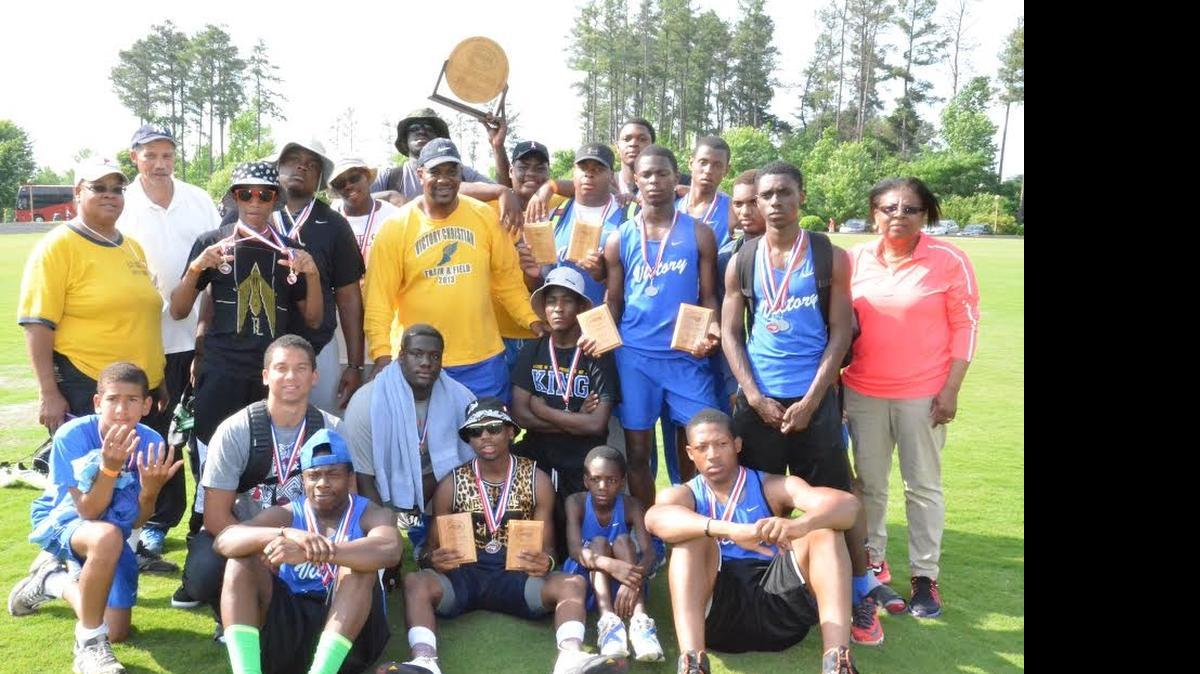 
Victory Christian’s boys track team celebrates its 9th state title in 10 years Saturday

