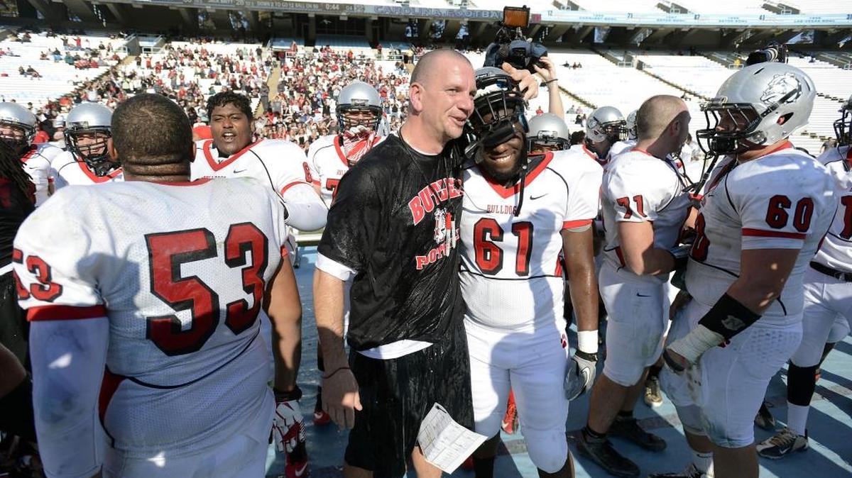 Butler football coach Brian Hales led his team to the 2012 N.C. 4AA state championship. This season, with 28 seniors, Hales believes his team has a good chance to return. Butler opens the season Saturday against Scotland County at Memorial Stadium.