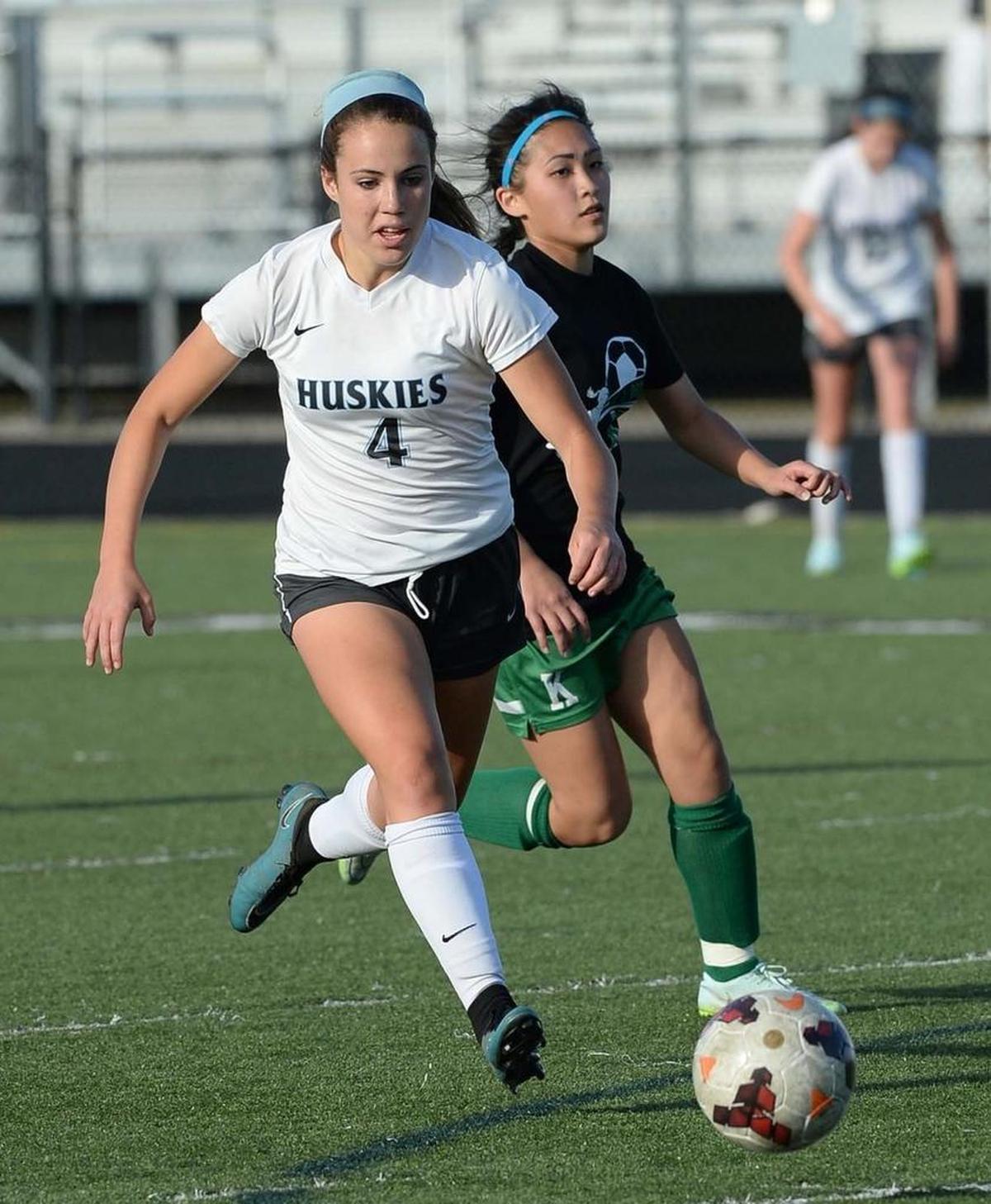 Hough girls soccer star Ashlynn Serepca has committed to Virginia