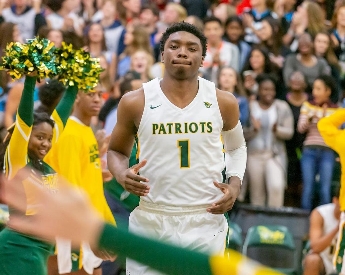 Independence High’s Matt Smith is introduced before Tuesday’s game with Olympic