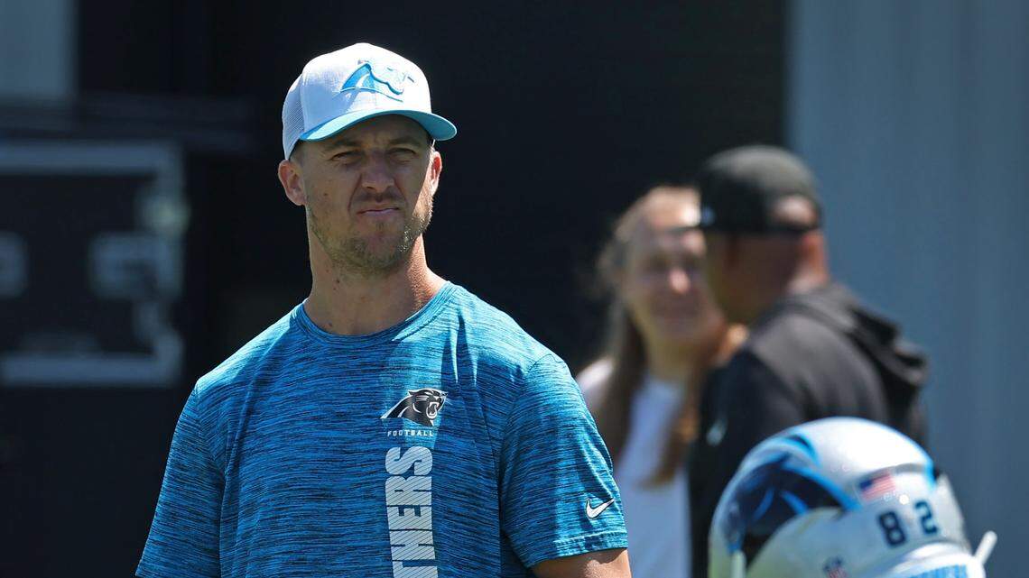 What makes Brad Idzik ready to call the Panthers’ offense? Dave Canales has a story