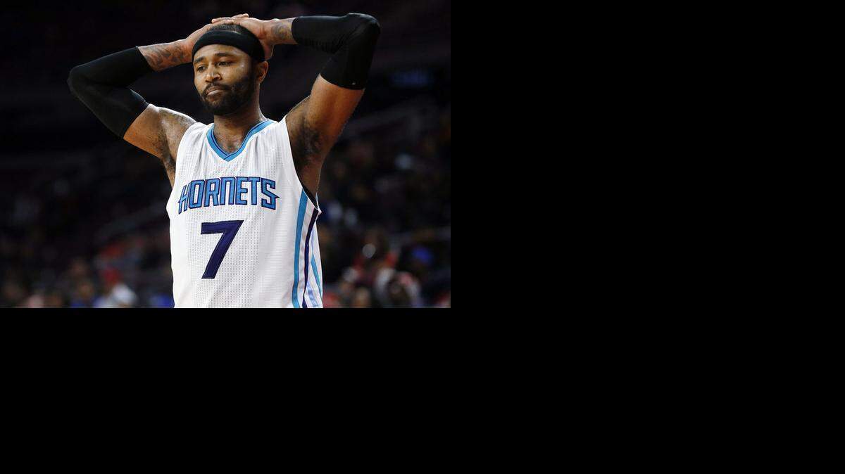 
Monday’s Hornets -Wizards game matches up John Wall with Mo Williams, above. 
