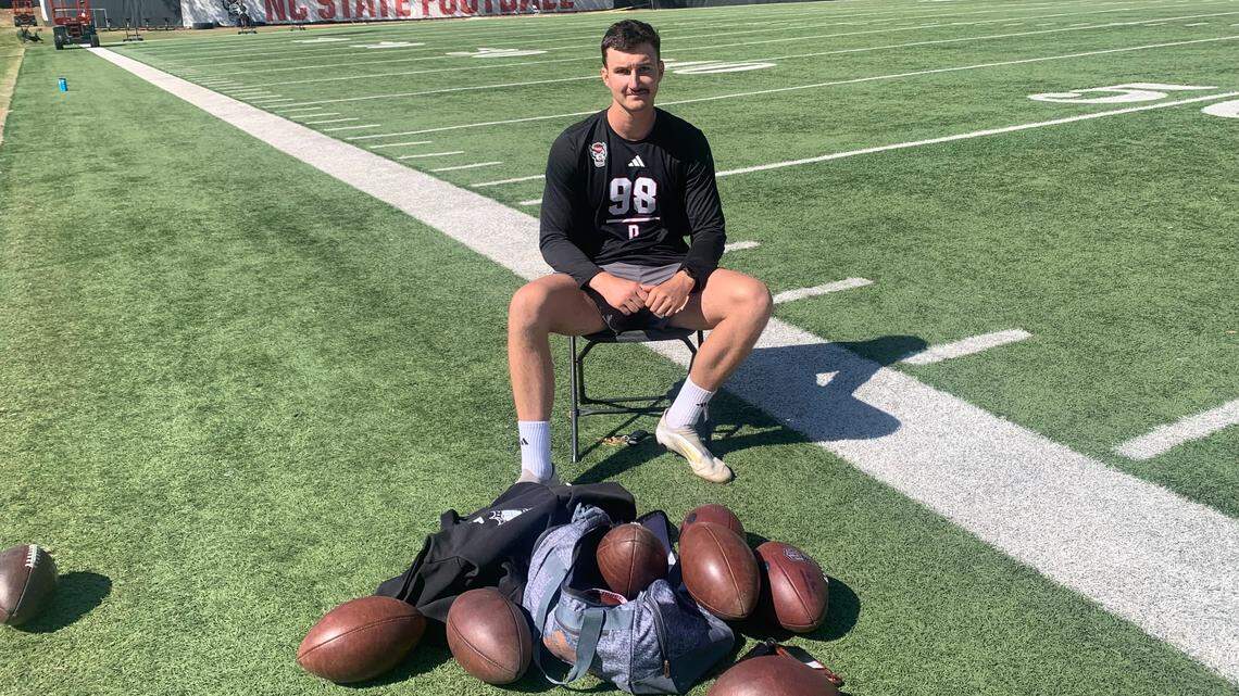 How Waxhaw’s ‘agricultural cowboy’ became a bona fide NFL prospect at NC State