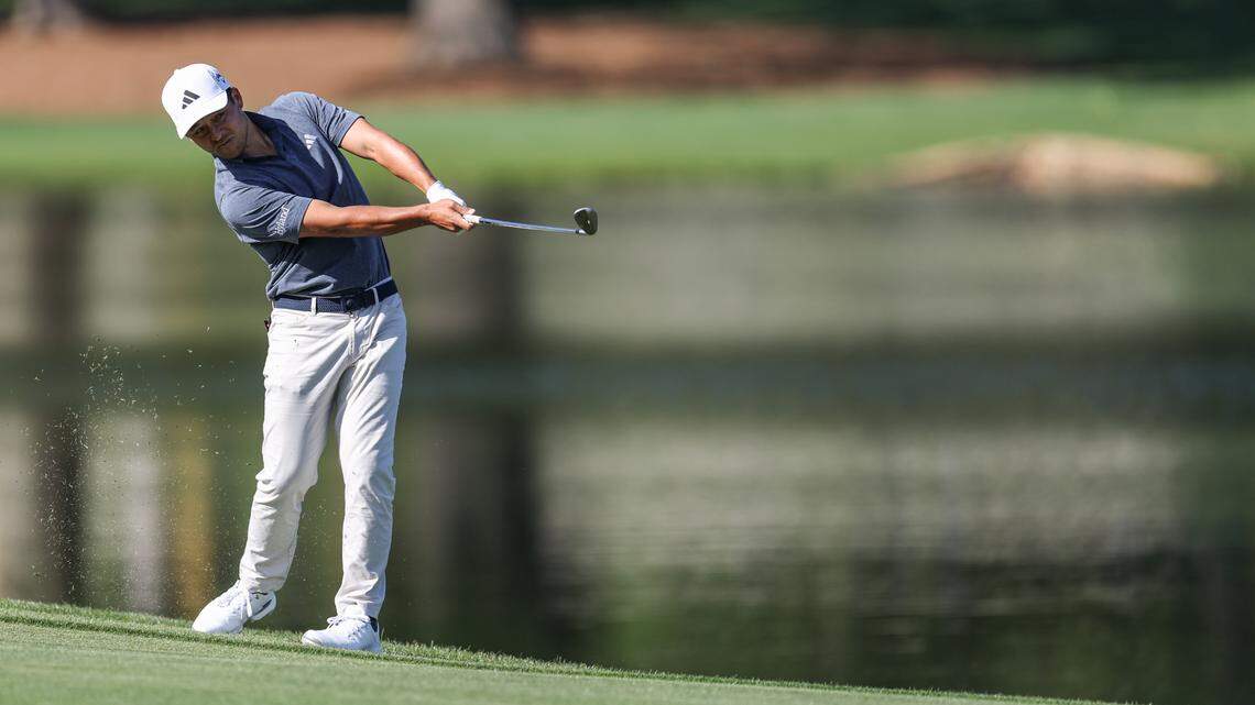 After Presidents Cup dominance, Xander Schauffele reminds Quail Hollow who he is again