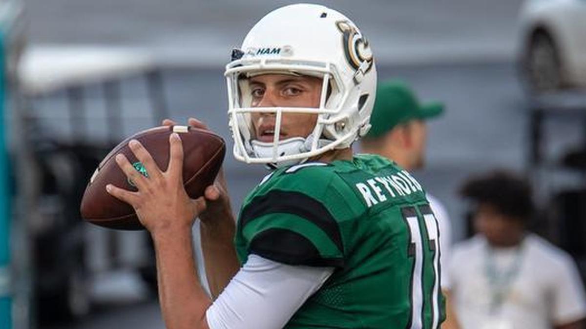 Charlotte 49ers redshirt freshman quarterback Chris Reynolds completed 13-of-20 passes for 267 yards and a touchdown in the 49ers’ 34-10 win last Saturday at Richardson Stadium.