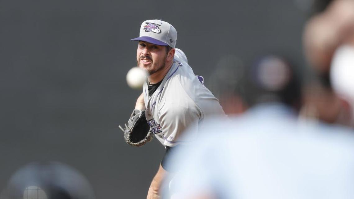 Former N.C. State pitcher Carlos Rodon surrendered five runs and four hits across 3 1/3 innings at Class-A Winston-Salem on Tuesday.