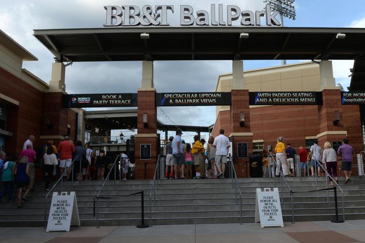 BB&T BallPark has been the home of the Charlotte Knights since 2014.