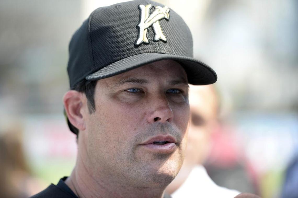 Former Major League Baseball infielder Mark Grudzielanek is in his first season as the Charlotte Knights’ manager.