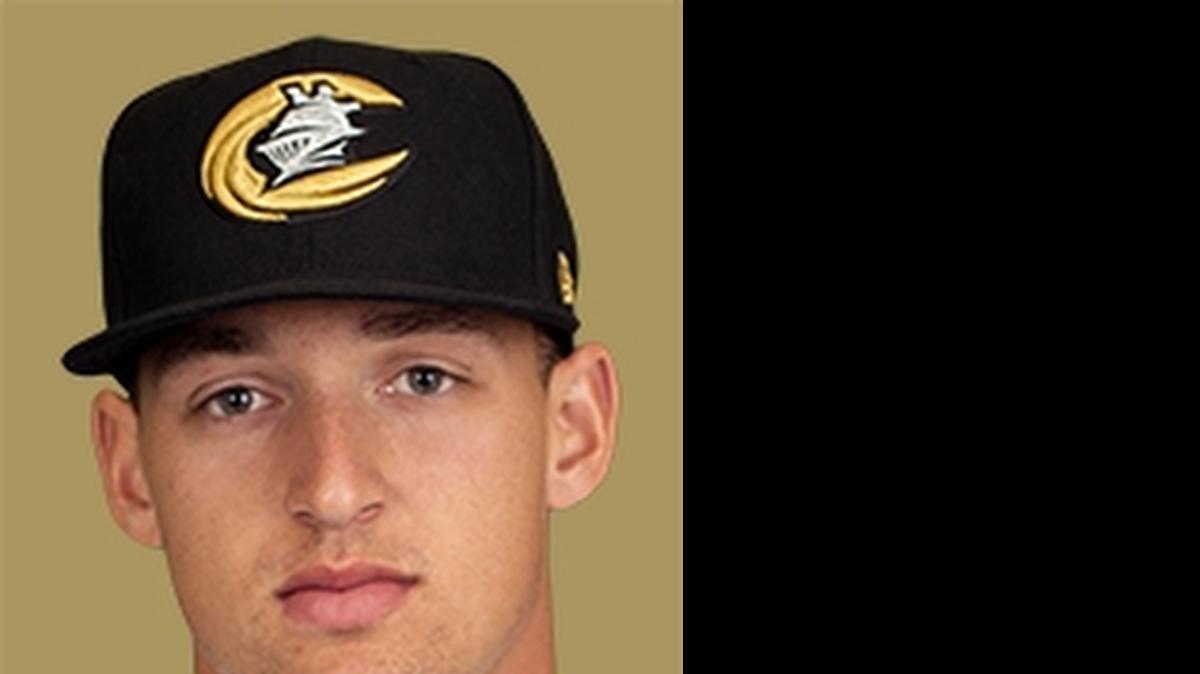 
Charlotte Knights’ left fielder Trayce Thompson
