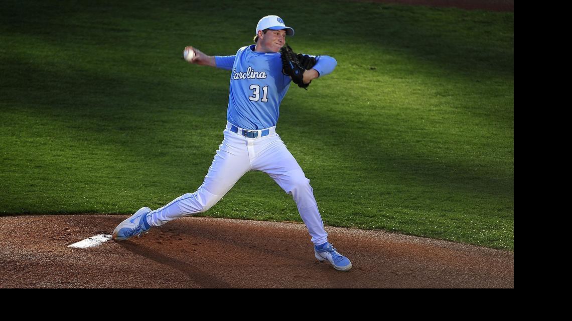 
Ardrey Kell graduate Trent Thornton started a College World Series game and spent time as the closer for North Carolina, always keeping his emotions in check. But being drafted Tuesday by the Houston Astros made that difficult. 

