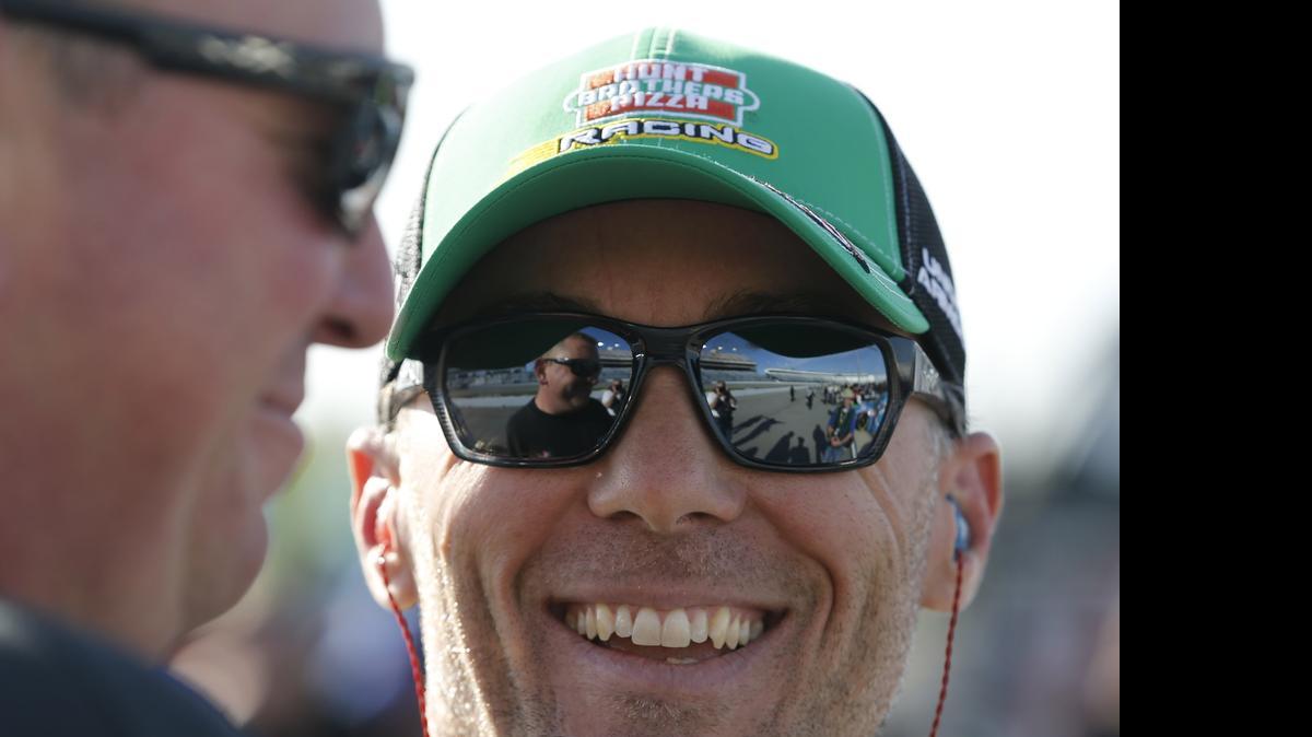 
Sprint Cup champion Kevin Harvick says the best way to grow NASCAR is to make some changes in the schedule.
