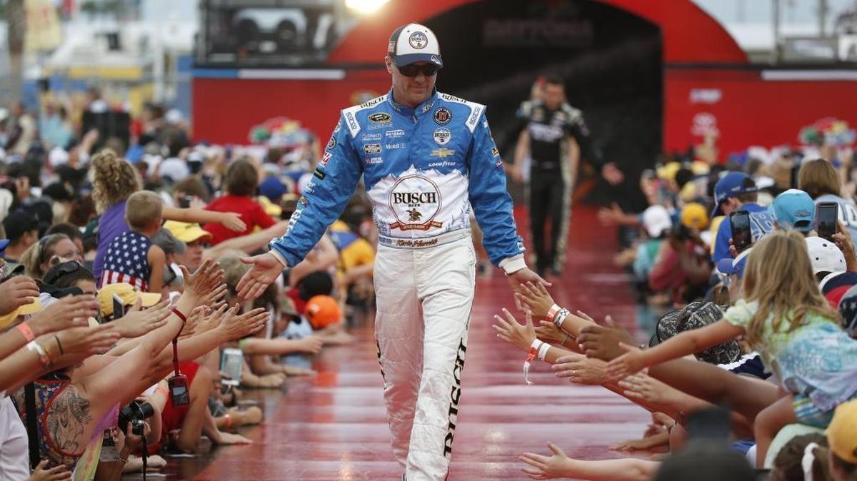 Kevin Harvick says he recognizes his role as an entertainer, and NASCAR’s place as an escape from life’s challenges for the sport’s fans.