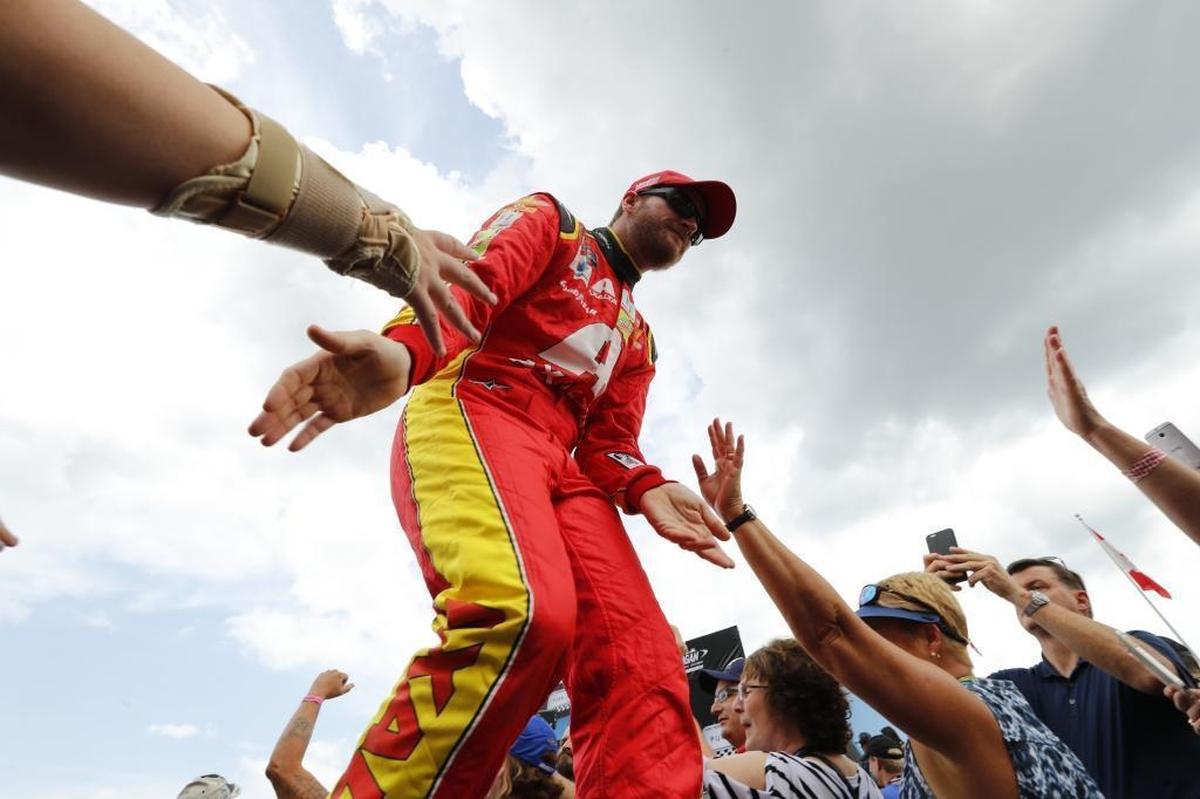 Dale Earnhardt Jr. has been voted NASCAR’s most popular driver for 14 years running. He’ll retire from full-time Cup Series racing at the end of the season.