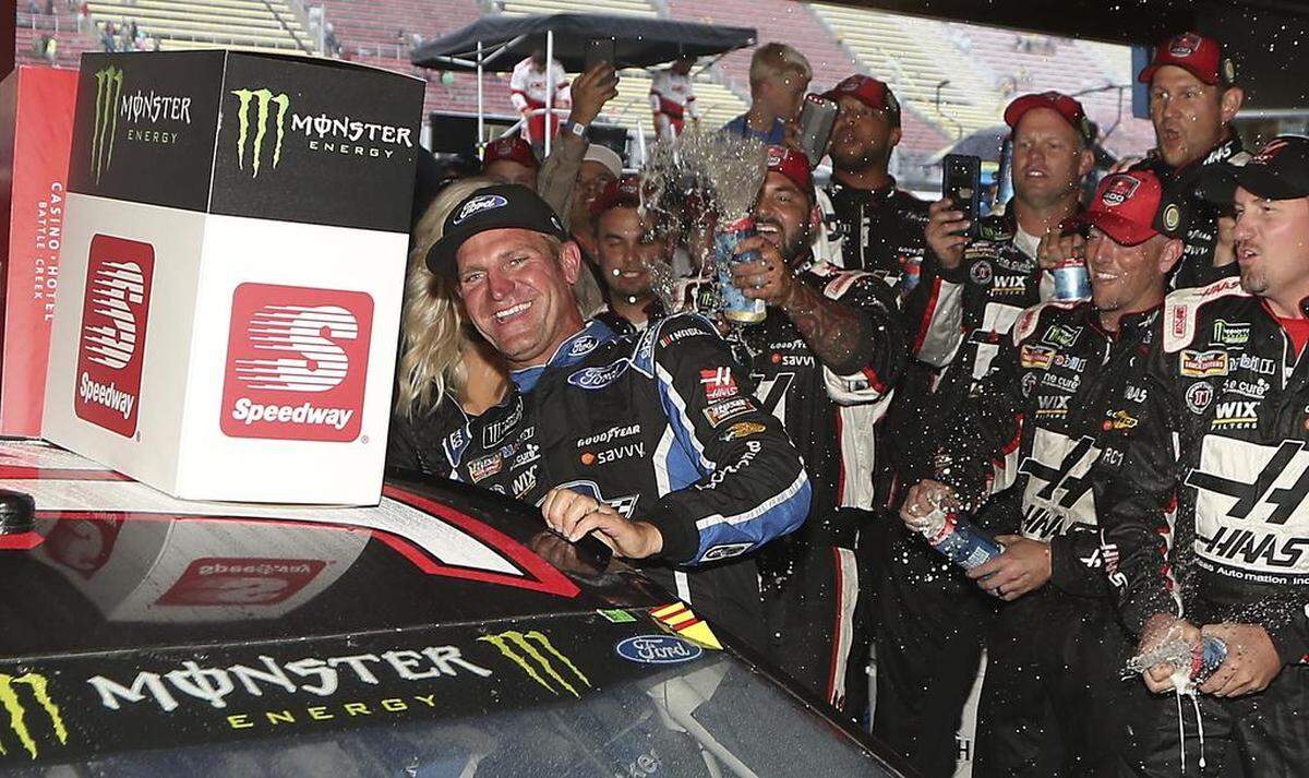 Clint Bowyer has won two NASCAR races this season for Stewart-Haas Racing, and combined with Kevin Harvick's series-leading five wins, SHR is the clear top team so far in 2018.