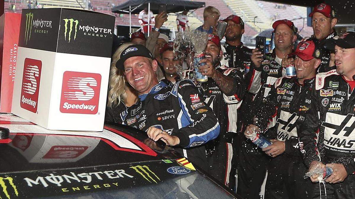 Clint Bowyer has won two NASCAR races this season for Stewart-Haas Racing, and combined with Kevin Harvick's series-leading five wins, SHR is the clear top team so far in 2018.