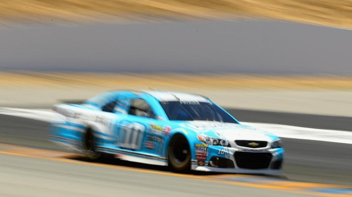 Danica Patrick practices Friday at Sonoma Raceway for Sunday’s race.