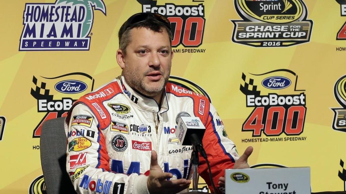 Tony Stewart will retire as a NASCAR Cup driver after Sunday’s Ford EcoBoost 400 at Homestead-Miami Speedway.