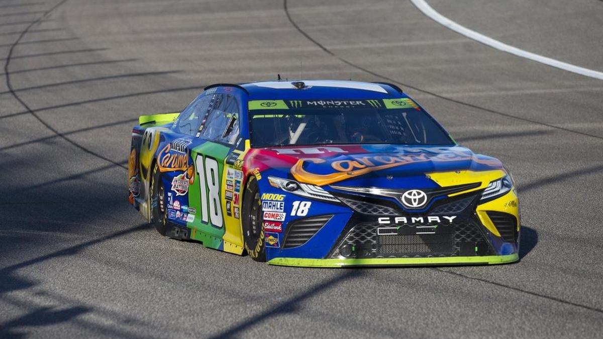 Kyle Busch finished second in Sunday’s race at Homestead-Miami Speedway and second in the NASCAR championship race.
