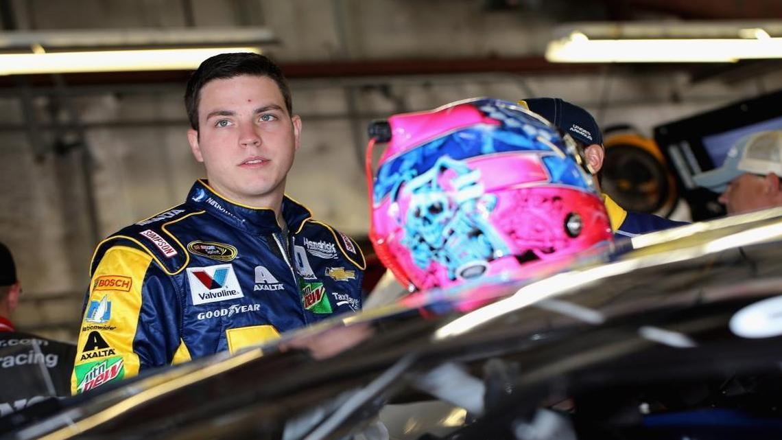Alex Bowman filled in for Dale Earnhardt Jr. for 10 races in 2016.