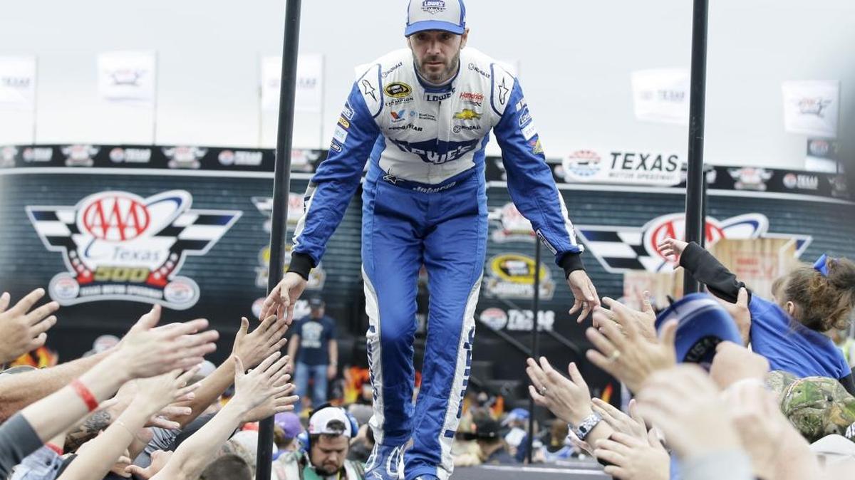 Driver Jimmie Johnson will seek a NASCAR record-tying seventh Cup championship Sunday at Homestead-Miami Speedway.