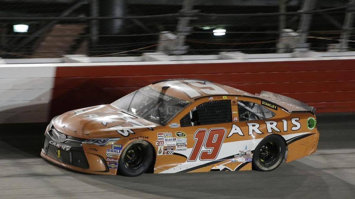 Carl Edwards won the Southern 500 at Darlington in 2015, a race in which NASCAR experimented with the low-downforce aero package.