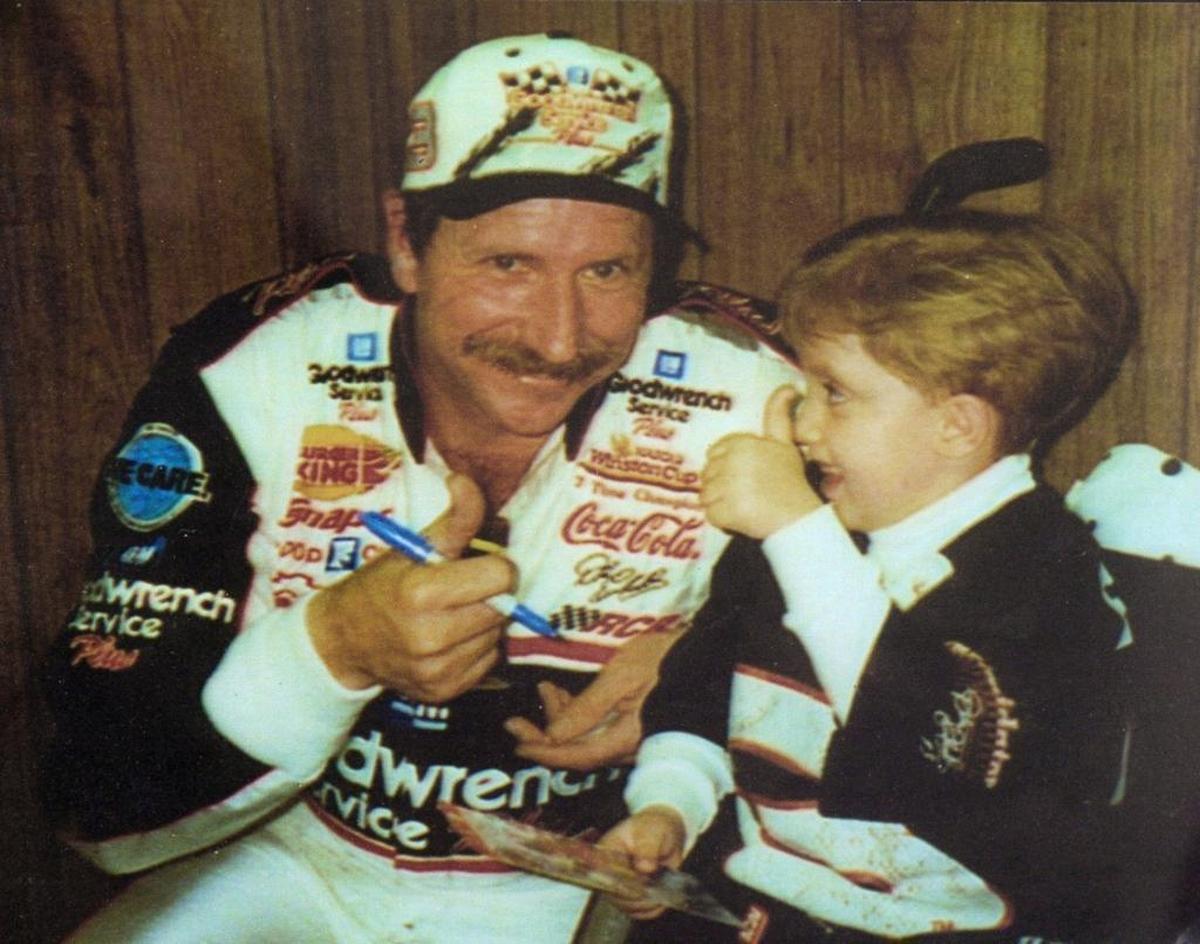 Dale Earnhardt and Wessa Miller, a little girl with spina bifida he met through the Make-A-Wish Foundation, met on the day of the 1998 Daytona 500. She gave him a penny, which he glued to the dashboard of the No. 3 Chevrolet that he drove to his only Daytona 500 victory.