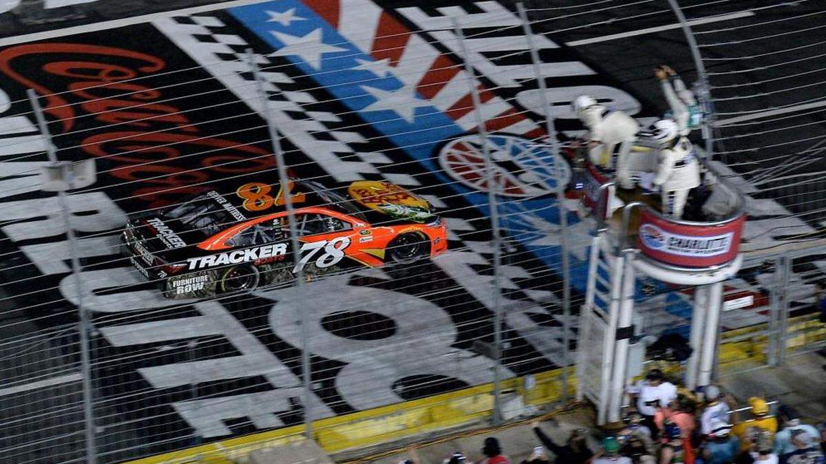 NASCAR Cup Series driver Martin Truex Jr. wins last year’s Coca-Cola 600 at Charlotte Motor Speedway in Concord.