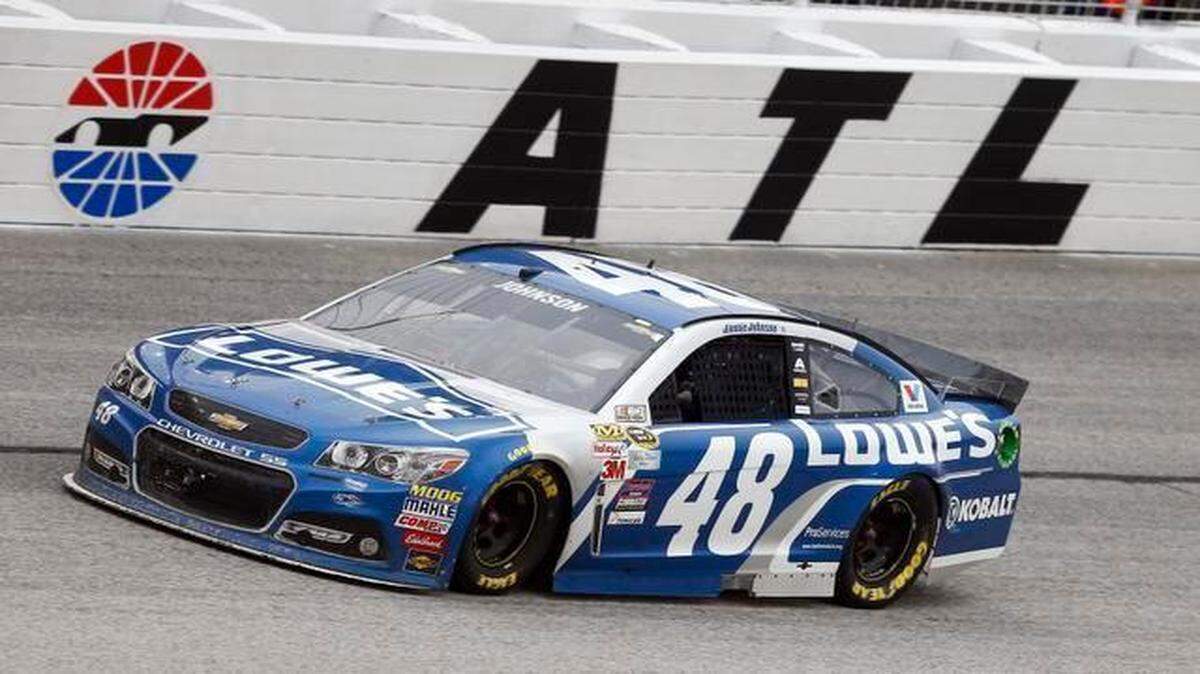 
Jimmie Johnson won his 71st Cup race Sunday, his fourth at Atlanta Motor Speedway.
