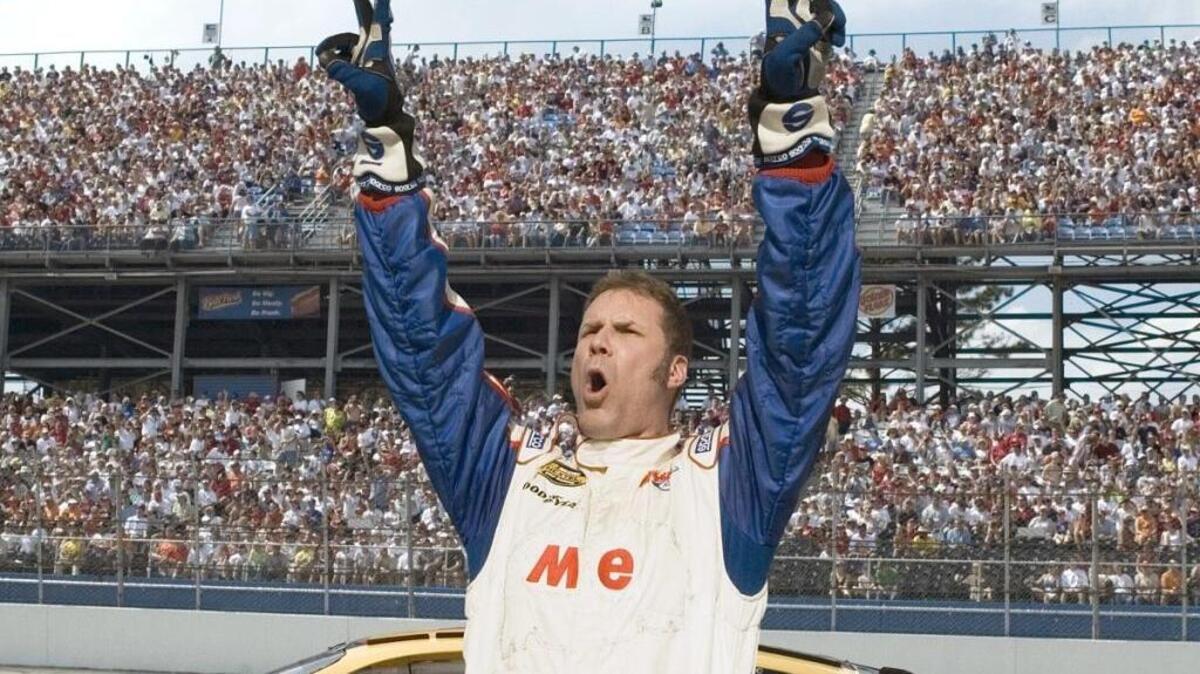 Will Ferrell in “Talladega Nights: The Ballad of Ricky Bobby." It will screen Aug. 2 at the Alamo Cinema Drafthouse in Raleigh.