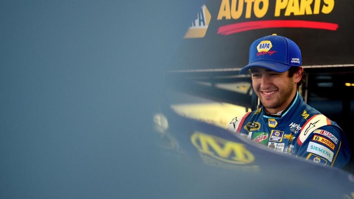 Chase Elliott is in 12th place in the Chase standings heading into Sunday’s Hellmann’s 500 at Talladega Superspeedway.
